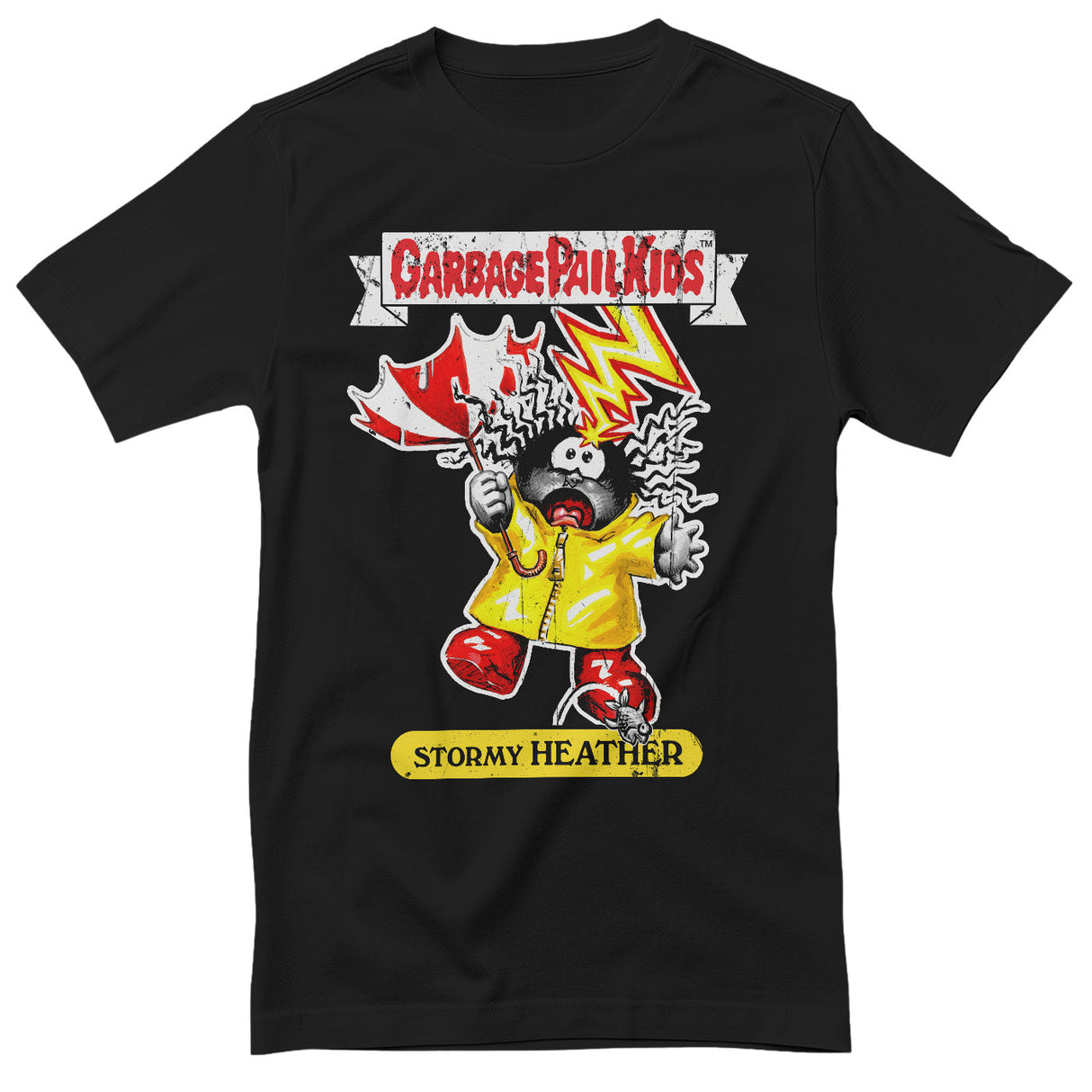 Garbage Pail Kids - Stormy Heather Mens T-Shirt