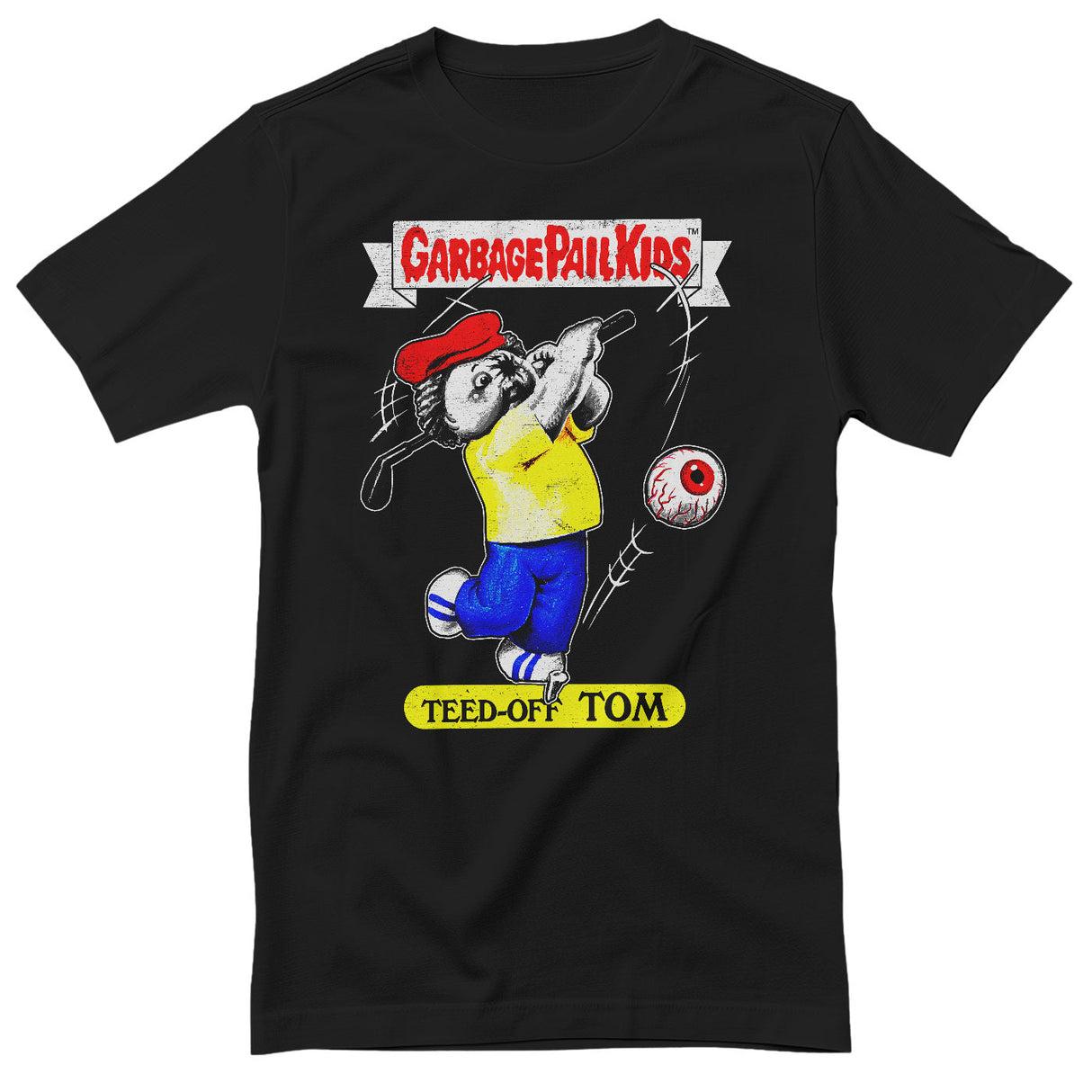 Garbage Pail Kids - Teed-Off Tom Mens T-Shirt