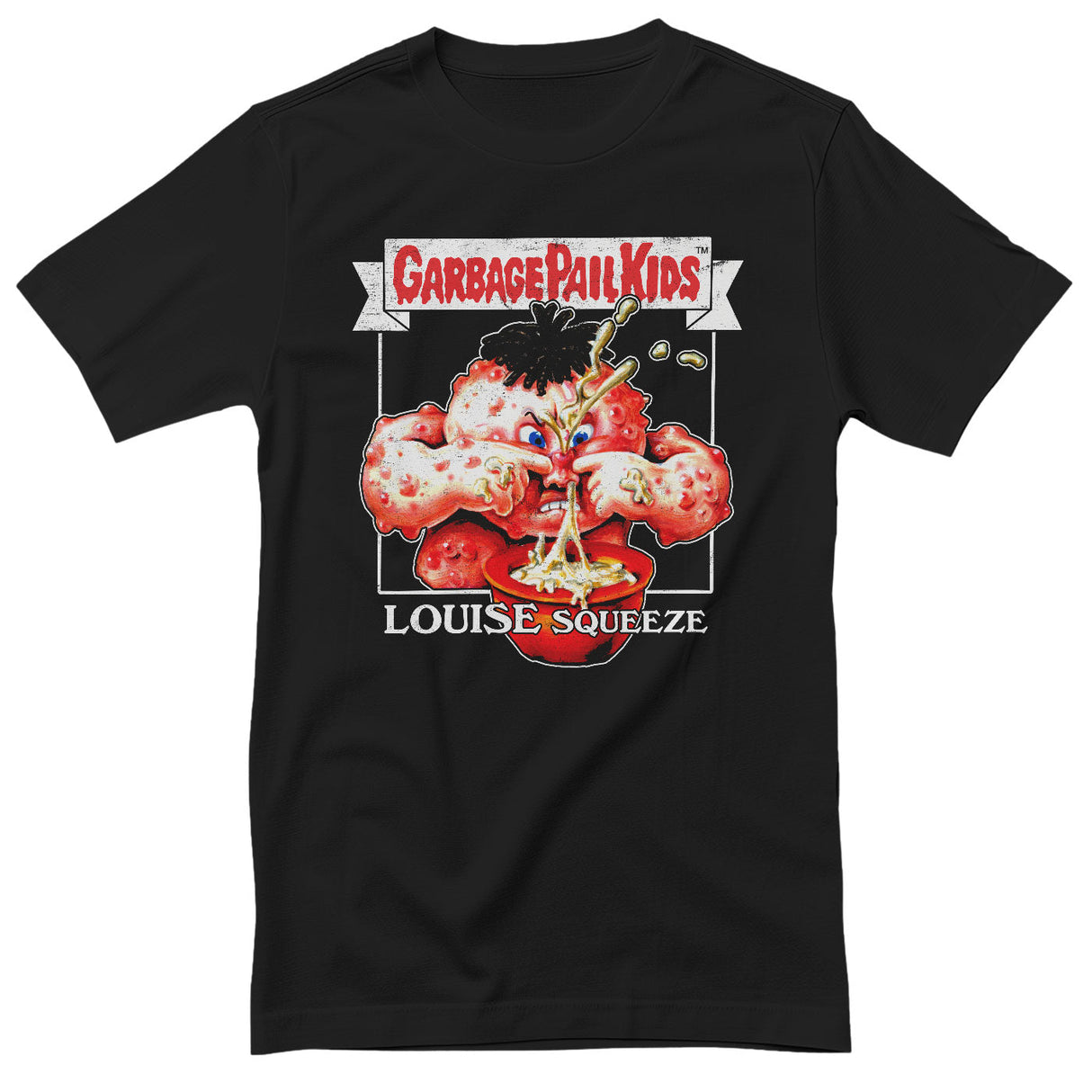 Garbage Pail Kids - Louise Squeeze Mens T-Shirt