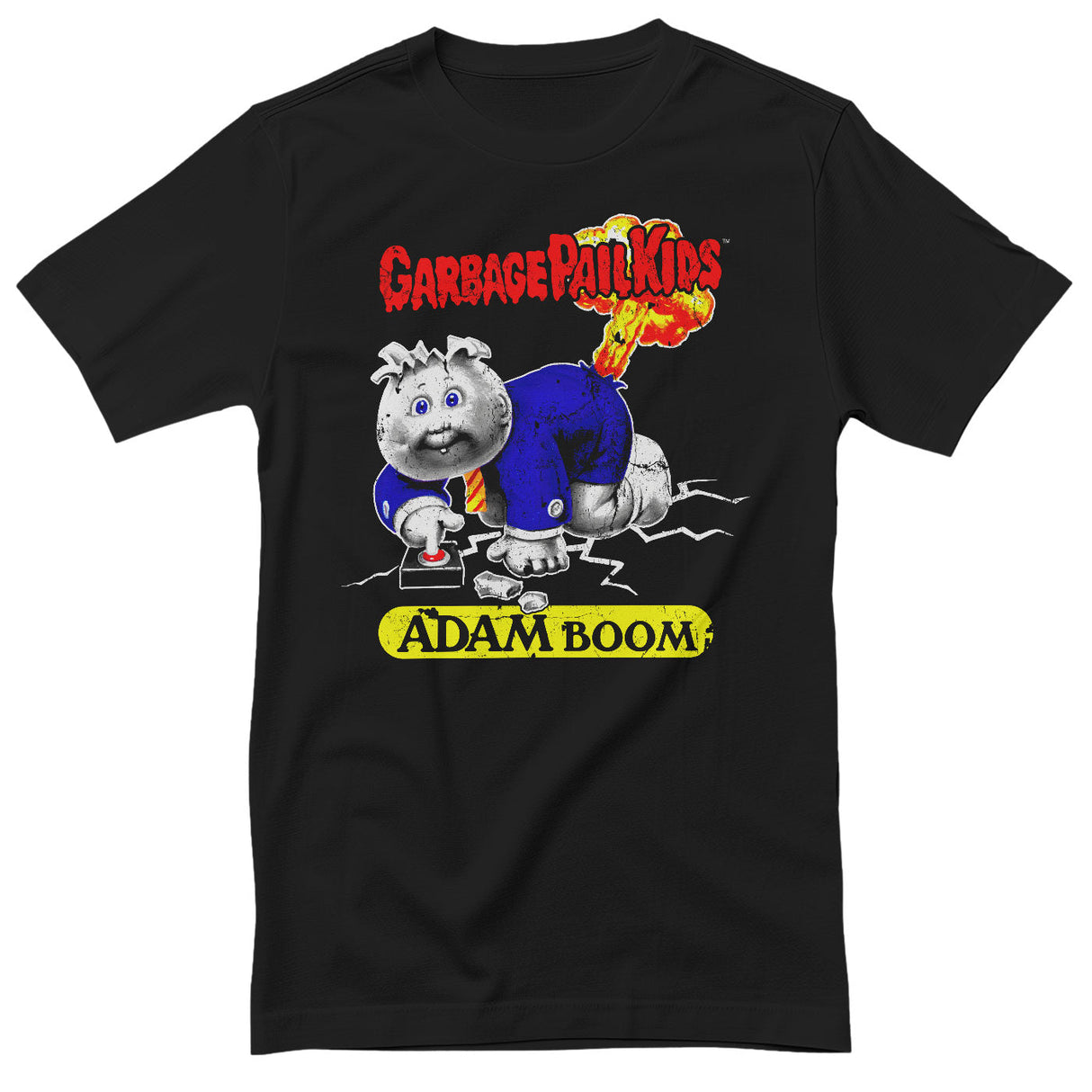 Garbage Pail Kids - Adam Boom Mens T-Shirt