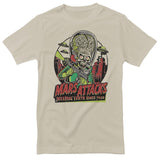 Mars Attacks - Invading Earth Since 1962 T-Shirt showcasing - Invading Earth Since 1962 design