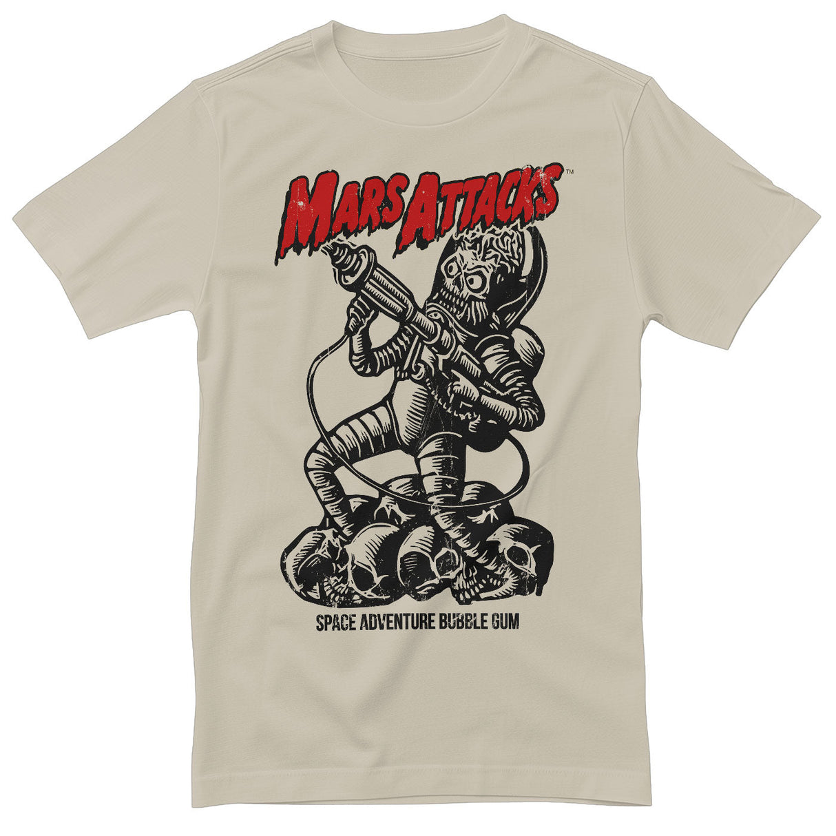 Mars Attacks - Space Adventure Bubbel Gum Mens T-Shirt