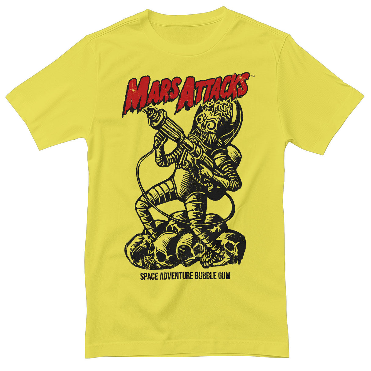 Mars Attacks - Space Adventure Bubbel Gum Mens T-Shirt