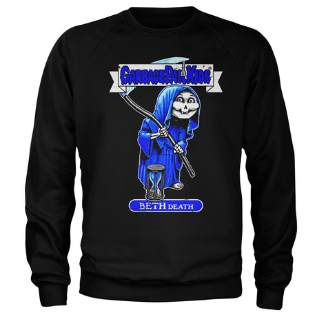 Garbage Pail Kids - Beth Death Sweatshirt showcasing - Beth Death design