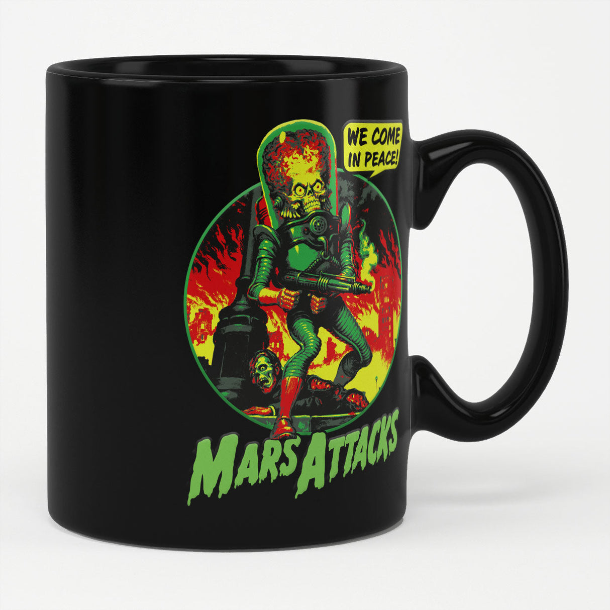 Mars Attacks - We Come In Peace Mug Coffee Mug