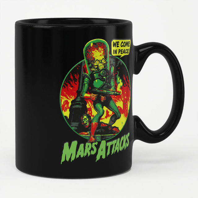 Mars Attacks - We Come In Peace Mug Coffee Mug