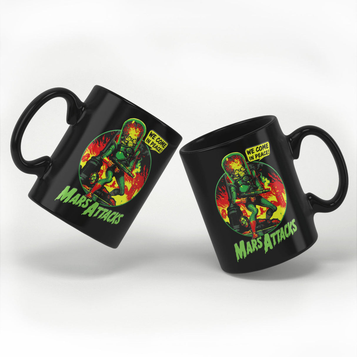 Mars Attacks - We Come In Peace Mug Coffee Mug