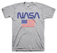 NASA - Old Glory Mens T-Shirt