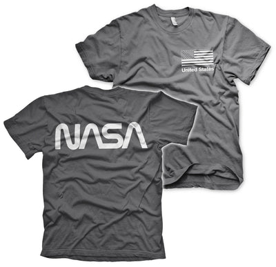 NASA - Black Flag Mens T-Shirt