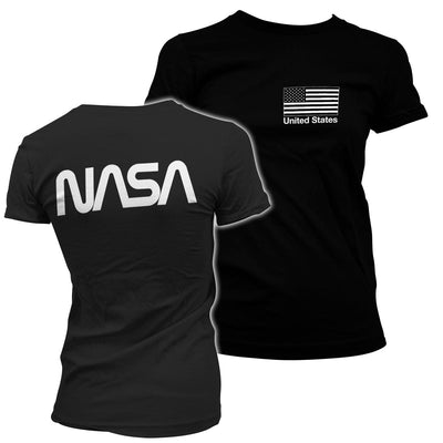 NASA - Black Flag Women T-Shirt