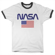NASA - Old Glory Ringer Mens T-Shirt