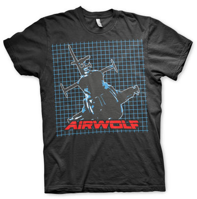 Airwolf - Pattern Mens T-Shirt