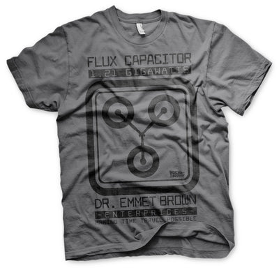 Back To The Future - Flux Capacitor Mens T-Shirt