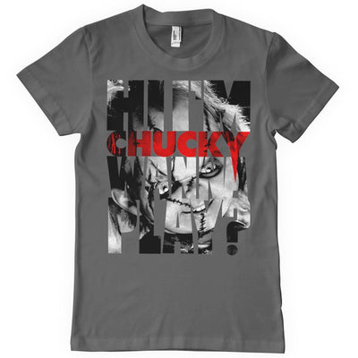 Chucky - Wanna Play Cutout Mens T-Shirt