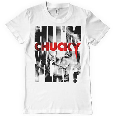 Chucky - Wanna Play Cutout Mens T-Shirt