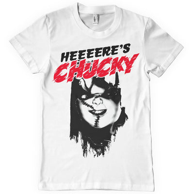 Chucky - Heeere Mens T-Shirt