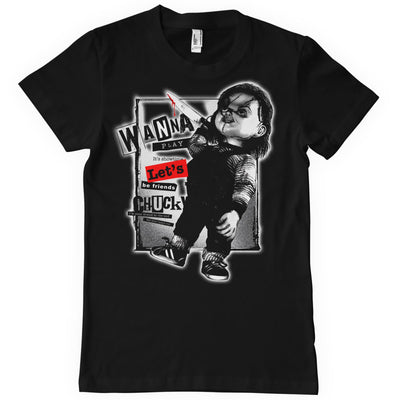 Chucky - Let's Be Friends Mens T-Shirt