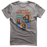 Chucky - Gets Lucky Mens T-Shirt