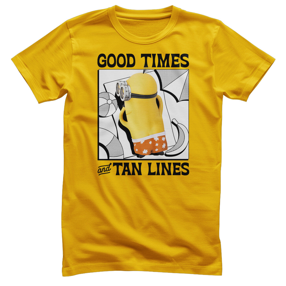 Minions - Good Times & Tan Lines Mens T-Shirt