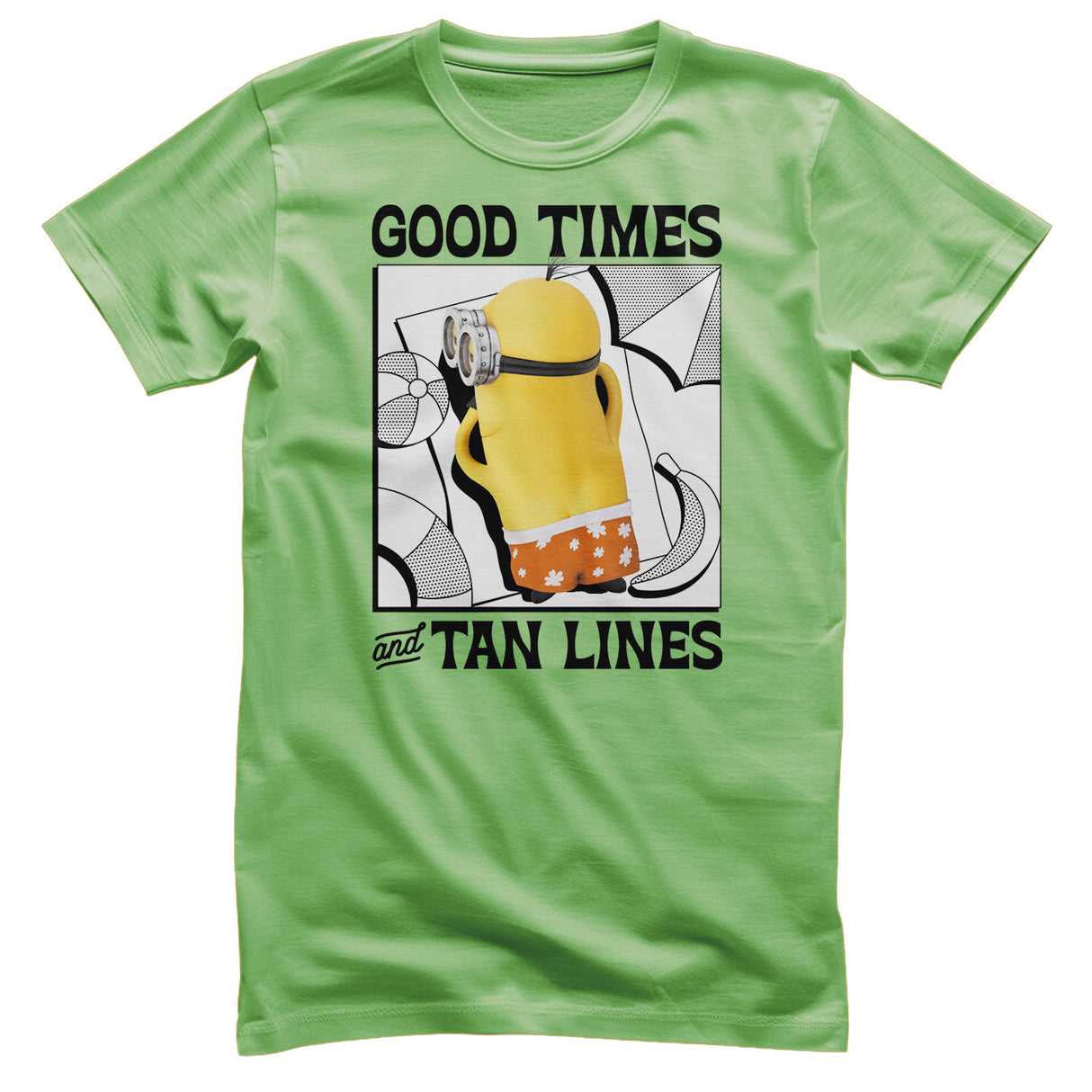 Minions - Good Times & Tan Lines Mens T-Shirt