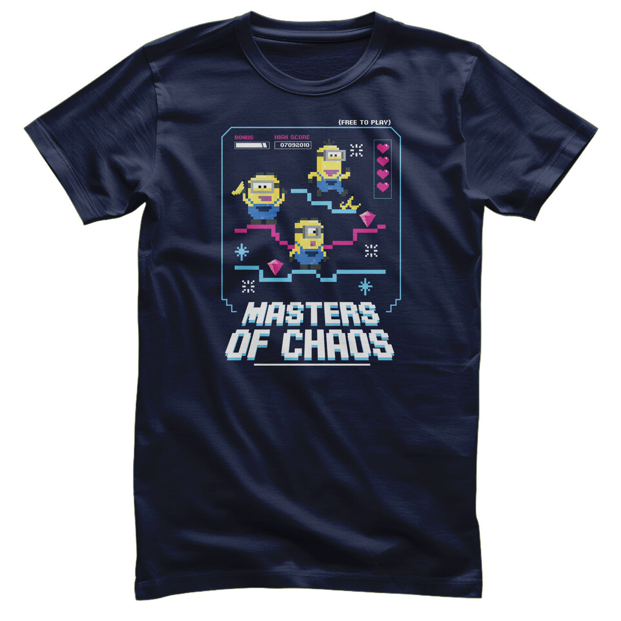 Minions - Masters Of Chaos Mens T-Shirt