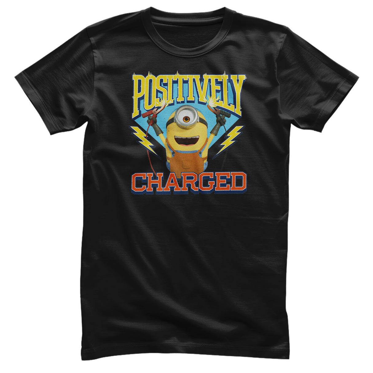 Minions - Positively Charged Mens T-Shirt