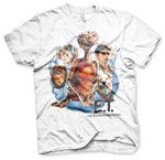 E.T. - Retro Poster Ringer Mens T-Shirt