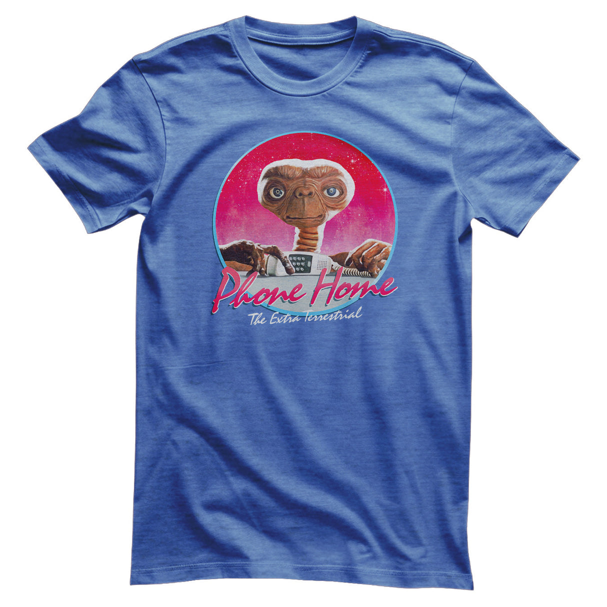 E.T. - Phone Home Retro Circle Mens T-Shirt