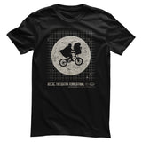 E.T. - Washed Grid Mens T-Shirt