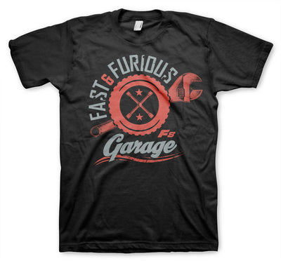 Fast & Furious - Garage Mens T-Shirt