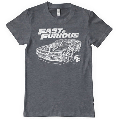 Fast & Furious - Fluid of Speed Mens T-Shirt