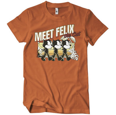 Felix the Cat - Meet Felix Th Mens T-Shirt