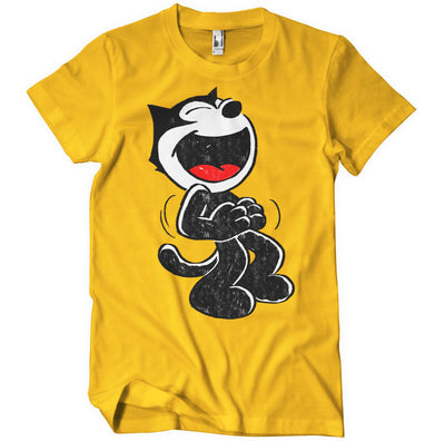 Felix the Cat - Hand Drawn Fe Mens T-Shirt