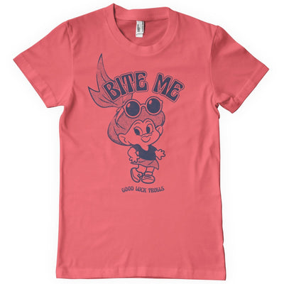 Good Luck Trolls - Bite Me Mens T-Shirt