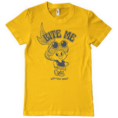 Good Luck Trolls - Bite Me Mens T-Shirt