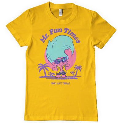 Good Luck Trolls - Mr Fun Times Mens T-Shirt