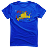 JAWS - Amity Island Map Mens T-Shirt