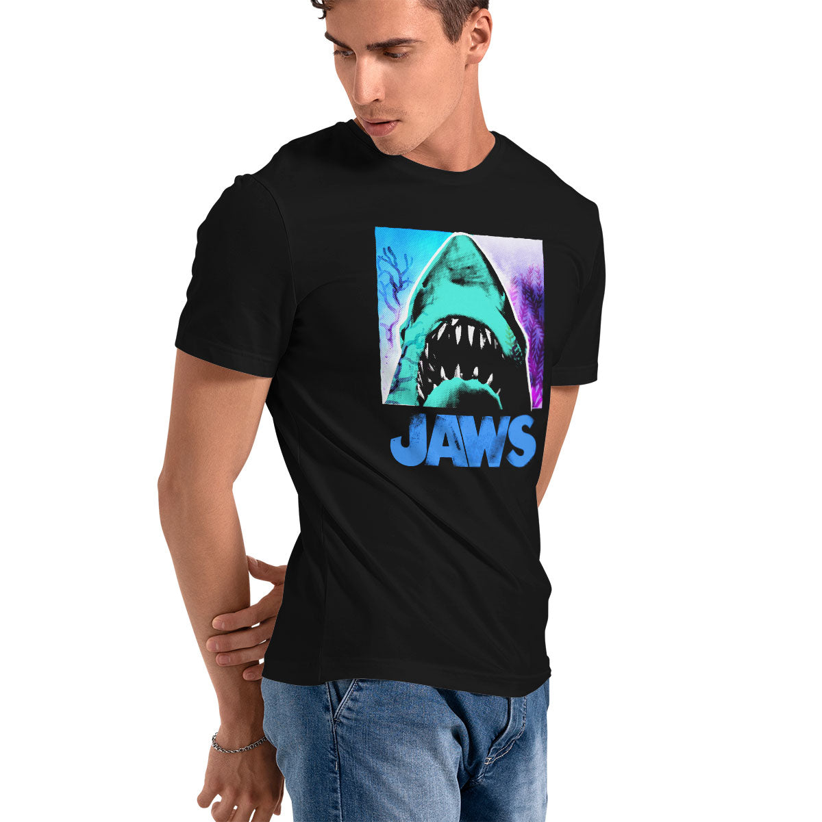 JAWS - Tropical Mashup Mens T-Shirt