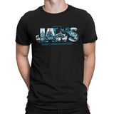 JAWS - Logo Scenes Mens T-Shirt