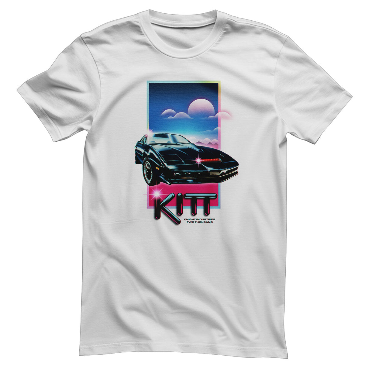 Knight Rider - K.I.T.T. - Dream Car Mens T-Shirt