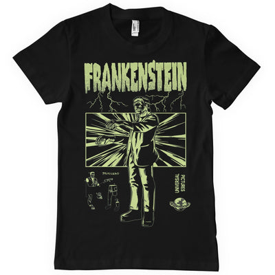 Universal Monsters - Frankenstein Retro Mens T-Shirt