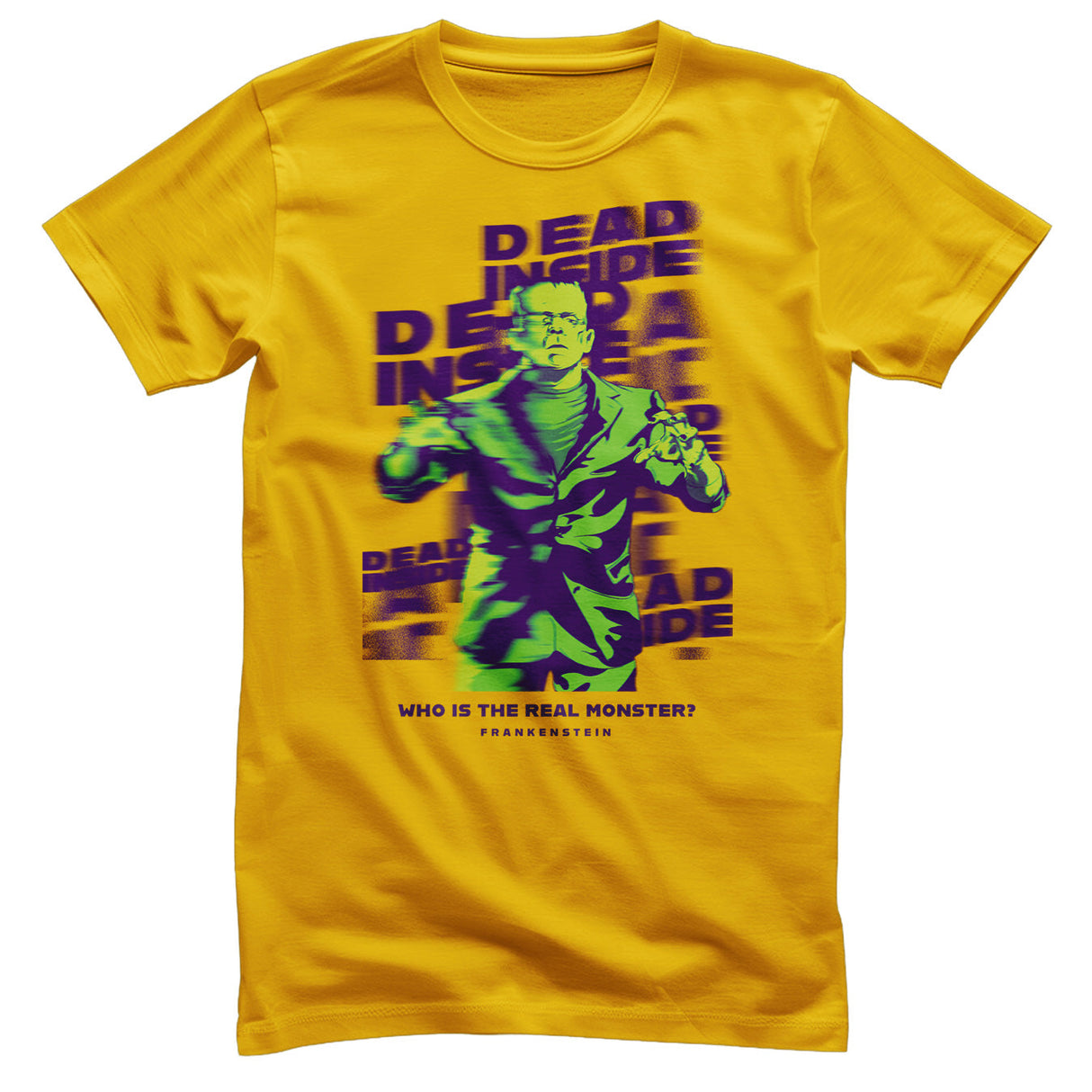 Universal Monsters - Frankenstein - The Real Monster Mens T-Shirt