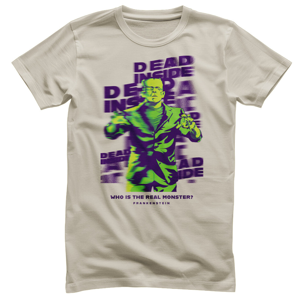 Universal Monsters - Frankenstein - The Real Monster Mens T-Shirt