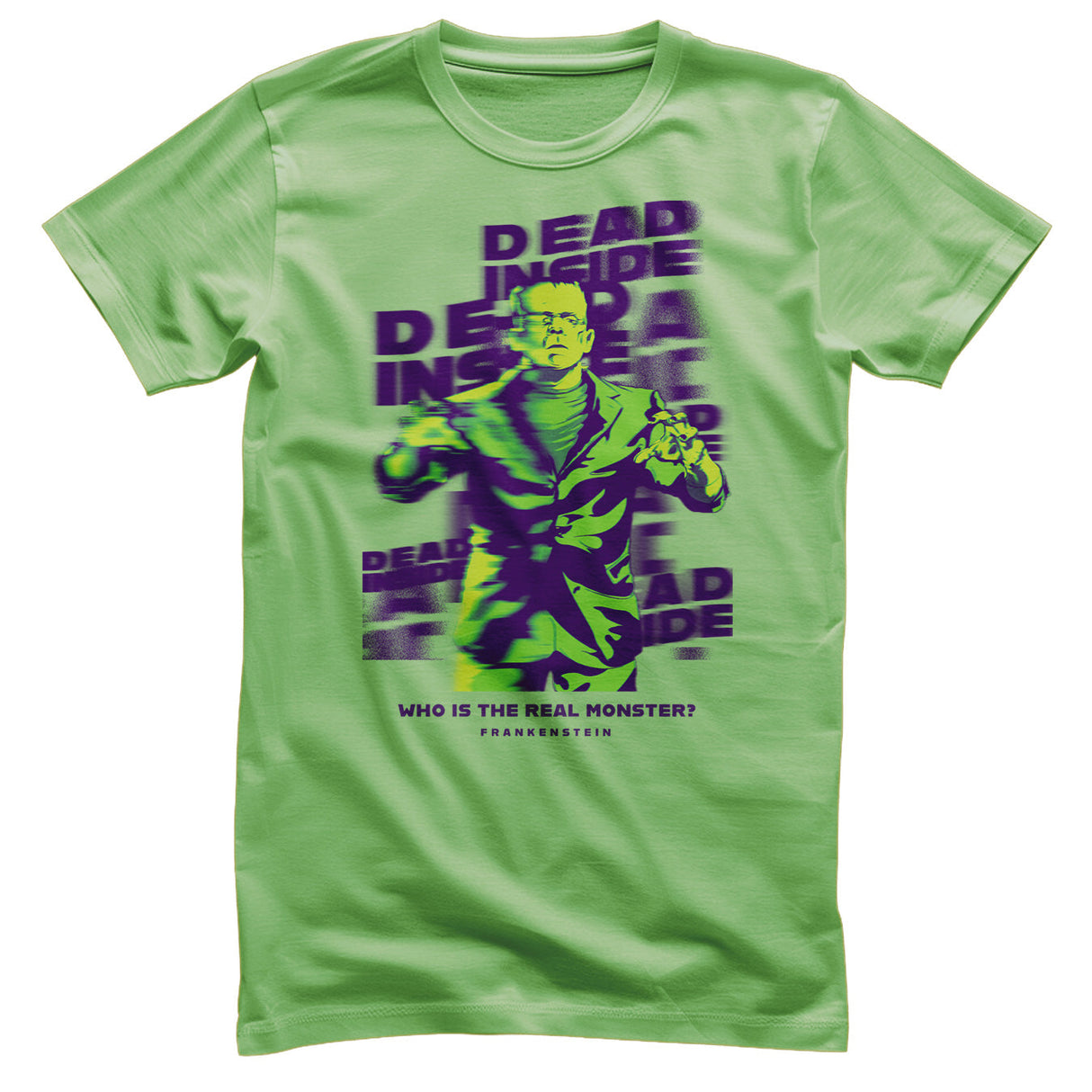 Universal Monsters - Frankenstein - The Real Monster Mens T-Shirt