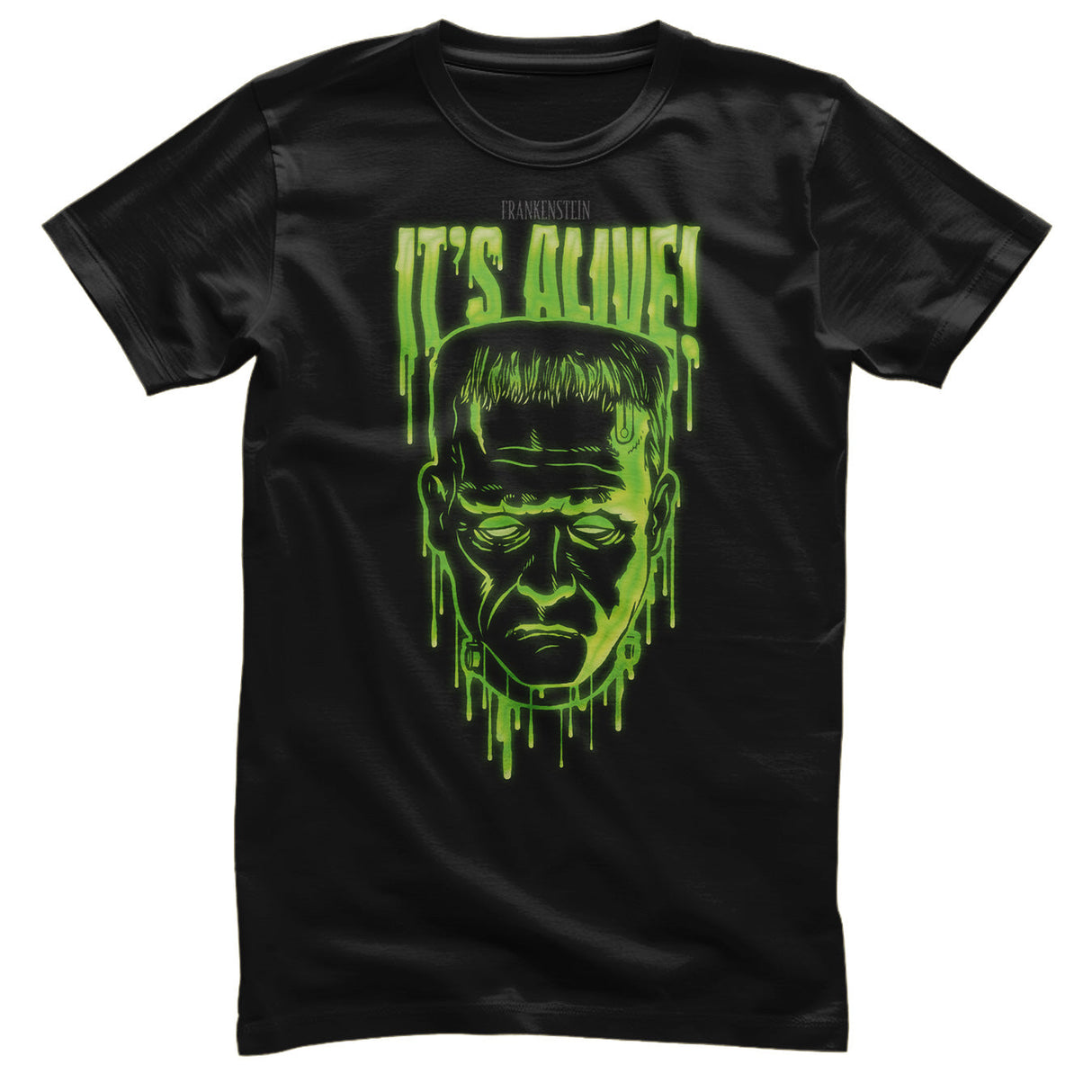 Universal Monsters - It's Alive Neon Drip Mens T-Shirt