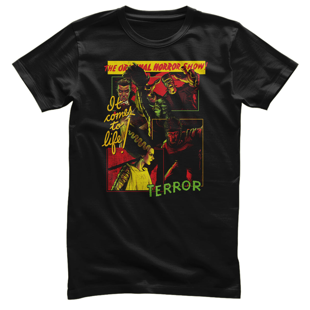 Universal Monsters - The Original Horror Show Mens T-Shirt