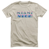 Miami Vice - Airbrush Logo Mens T-Shirt