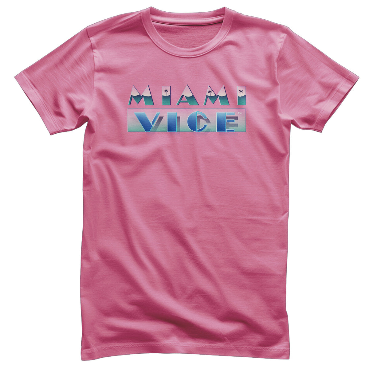 Miami Vice - Airbrush Logo Mens T-Shirt