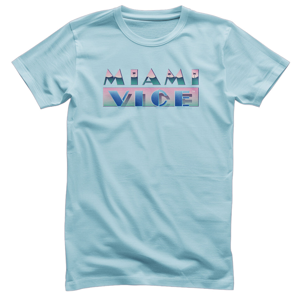 Miami Vice - Airbrush Logo Mens T-Shirt