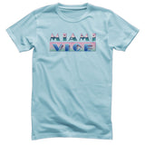 Miami Vice - Airbrush Logo Mens T-Shirt